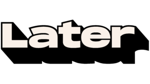 beige later logo